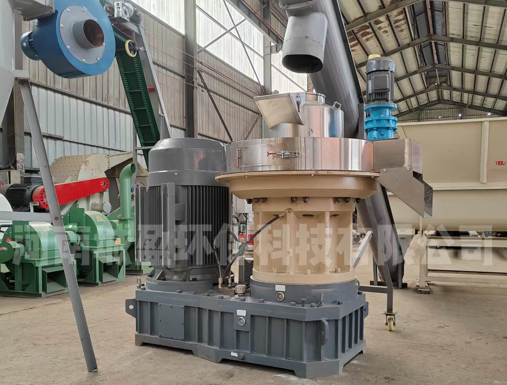 生物质立式环模颗粒机